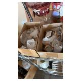 2 BX OF SM MINIATURE NORITAKE BASKETS