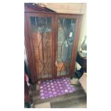 FRENCH GLASS FRONT CABINET