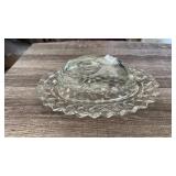 RABBIT COVERED CHEESE DISH