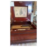 REGINA MUSIC BOX PATENT 1889 W/ 18 METAL DISC
