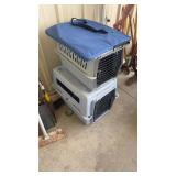 GROUP OF SMALLER SIZE PET CRATES