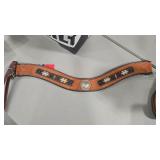 BADLANDS LEATHER DECORATIVE HORSE COLLAR