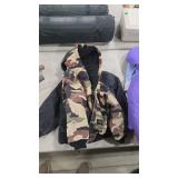 KIDS CARHARTT SZ S JACKET AND WELLS SZ M JACKET