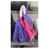 2 KIDS NORTH FACE AND ZEROXPOSUR JACKETS