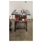 CHICAGO ELECTRIC 10' TABLE SAW ON STAND