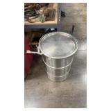 30' H OPEN-HEAD STAINLESS STEEL DRUM
