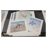 7 -  BILL RAINES SIGNED NUMBERED PRINTS