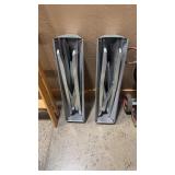 2 METAL FOLDING SAW HORSES