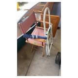 FOLDING DIRECTORS CHAIR AND STEP STOOL