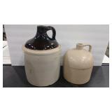 2 - VTG ONE HANDLE CROCKS