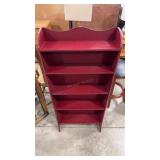 PAINTED DISPLAY 5 SHELF STAND