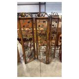 METAL 3 SECTION DISPLAY DIVIDER