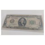 $100 1934 A SERIES - NEW YORK NEW YORK
