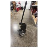 LEATHER PUNCHING PRESS