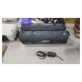 2 CABELAS INFLATABLE PADS AND 2 RUCKSACK RAIN COVR