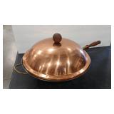 MCM COPPER WOK/SAUTEE W/ LINER FOR COOKING