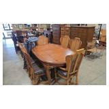 DINING TABLE W/ 2 LEAVES