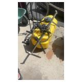 25 GALLON ATV SPRAYER WITH HOSE, NOZZLE AND PUMP
