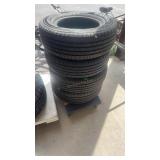 4 HANKOOK DYNAPRO 235/70R16 WHEELS