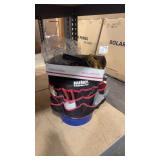 HUSKY TOOL BELT BUCKET WITH TOOLS AND CLAMPS