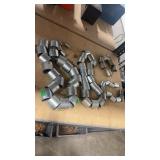ASSORTED GALVANIZED COUPLINGS 1-2.5'