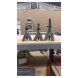 3 JACK STANDS