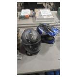 SNELL XL MOTORCYCLE HELMET AND ONEAL SZ M HELMET