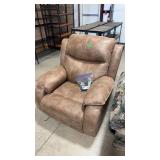 STANTON  LEATHER POWER RECLINER