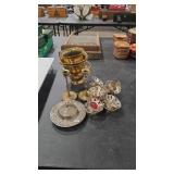 BRASS & SIVVERPLATE ASSORTMENT