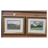 2 - JACQUELINE HOOKER ORIG WATERCOLORS
