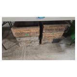 6 WOOD CRATES