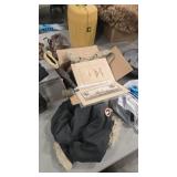 USA ARMOR CENTER JEACKET, GLOVES, MEMORBILLIA AND