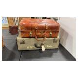 LEATHER &  VTG GERMAN TRAVEL  CASES