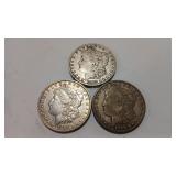 1884 -1887 O & 1888 O  MORGAN DOLLARS