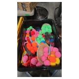 2 TOTES OF REUSABLE WATER BALOONS