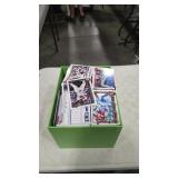 BOX OF ASSORTED MLB SPORTS CARDS