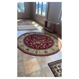ORIENTAL DESIGN POLY AREA RUG