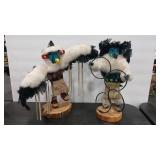 EAGLE  & HOOP DANCER KACHINAS