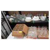 UNCLAIMED GLASSWARE