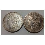 1881 & 1881 S  MORGAN DOLLARS