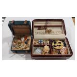 COSTUME JEWELRY & TREASURE BOXES