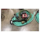 PREDATOR 79CC WATER PUMP W/ 1' HOSE LINE AND STAND