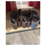 LARGE GROUP OF SANDING BELTS