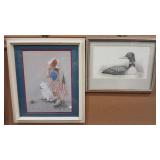 2 FRAMED ART