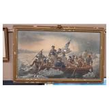 VTG FRAMED PRINT