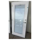 2 SETS OF WOOD AND GLASS FRENCH DOORS