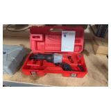 MILWAUKEE CORDED SAWZALL WITH CASE