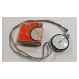 HEUER FISHER SCIENTIFIC CO VTG STOPWATCH-WORKING