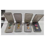 4 - USA ARMED FORCES MEDALS