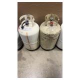 2- 35 LB PROPANE TANKS